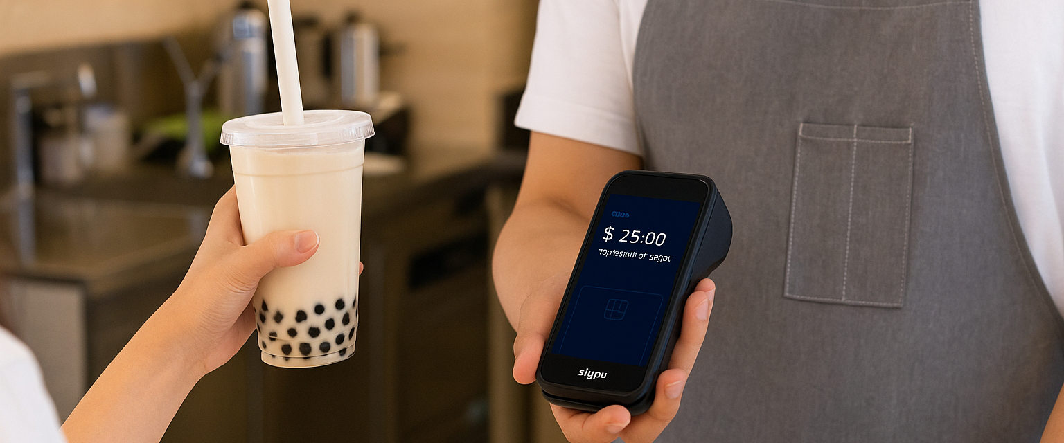 奶茶店也能秒速结账，你还在手动找零？